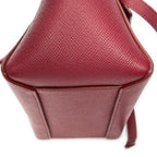 Shoulder Bag Nano Belt Bag Raspberry Pink Grained Calfskin Leather