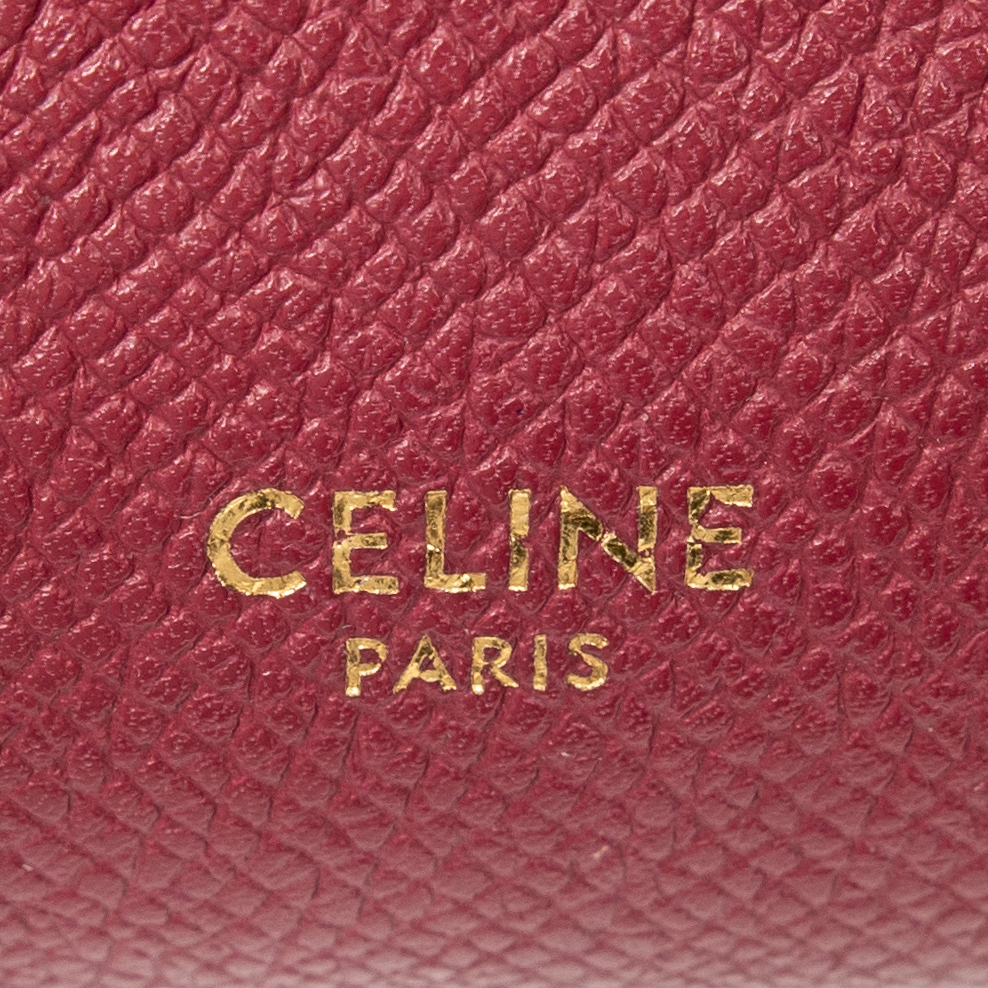 Shoulder Bag Nano Belt Bag Raspberry Pink Grained Calfskin Leather