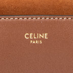 Shoulder Bag Folco Cuir Triomphe Bag Brown Calfskin Leather