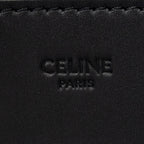Shoulder Bag Medium Seau Sangle Navy Calfskin Leather