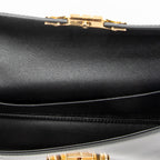 Shoulder Bag Claude Chain Black Smooth Calfskin Leather