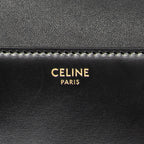 Shoulder Bag Claude Chain Black Smooth Calfskin Leather