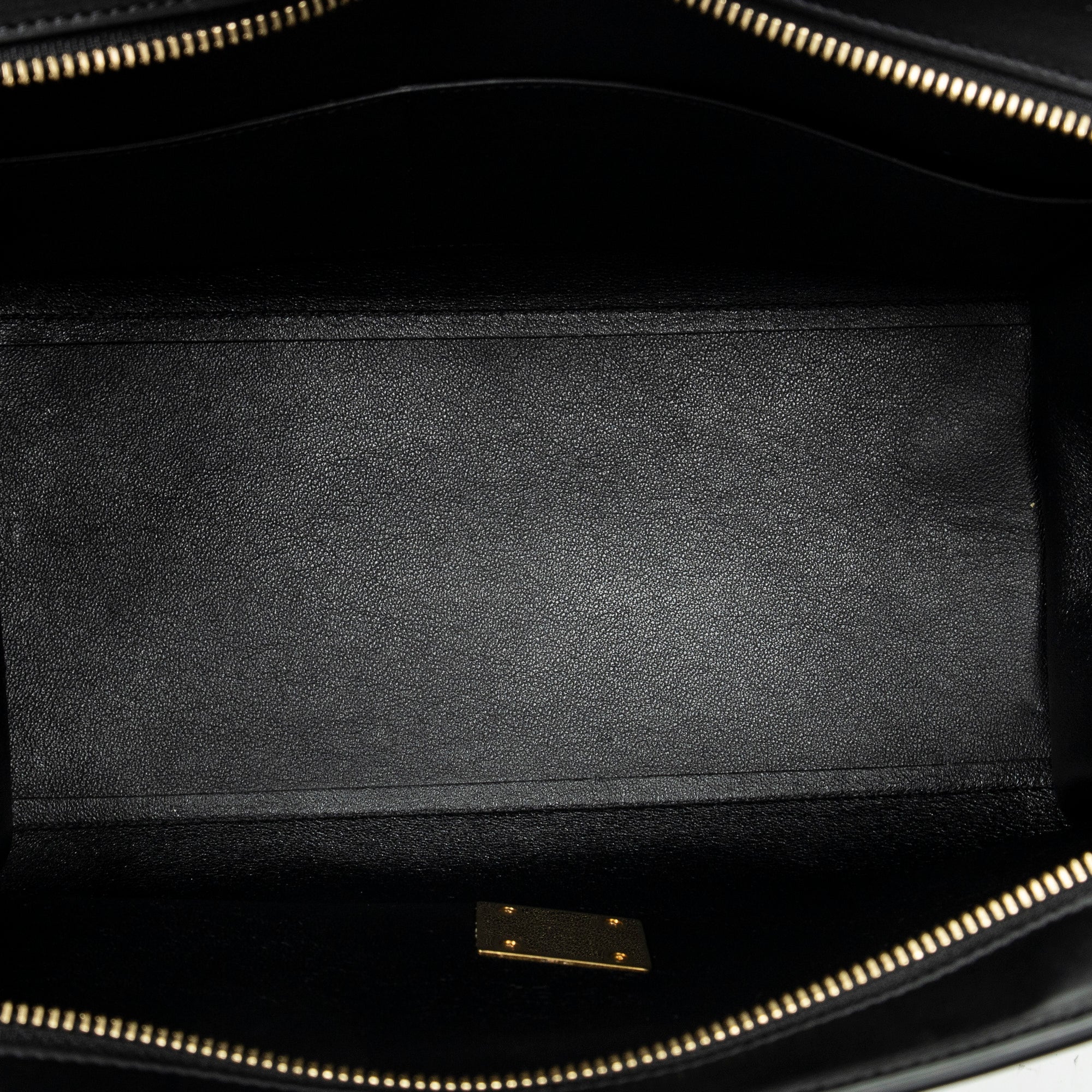 Shoulder Bag Small Trapeze Blue Calfskin Leather