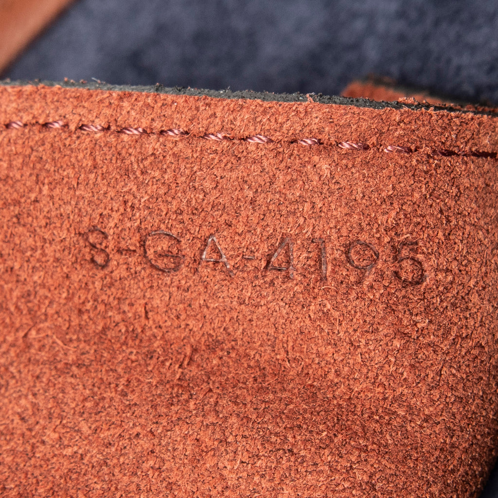 Shoulder Bag Mini Belt Bag Brown Grained Calfskin Leather