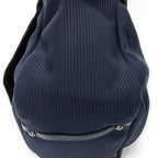 Shoulder Bag Paris Biarritz Tote Blue Woven Canvas