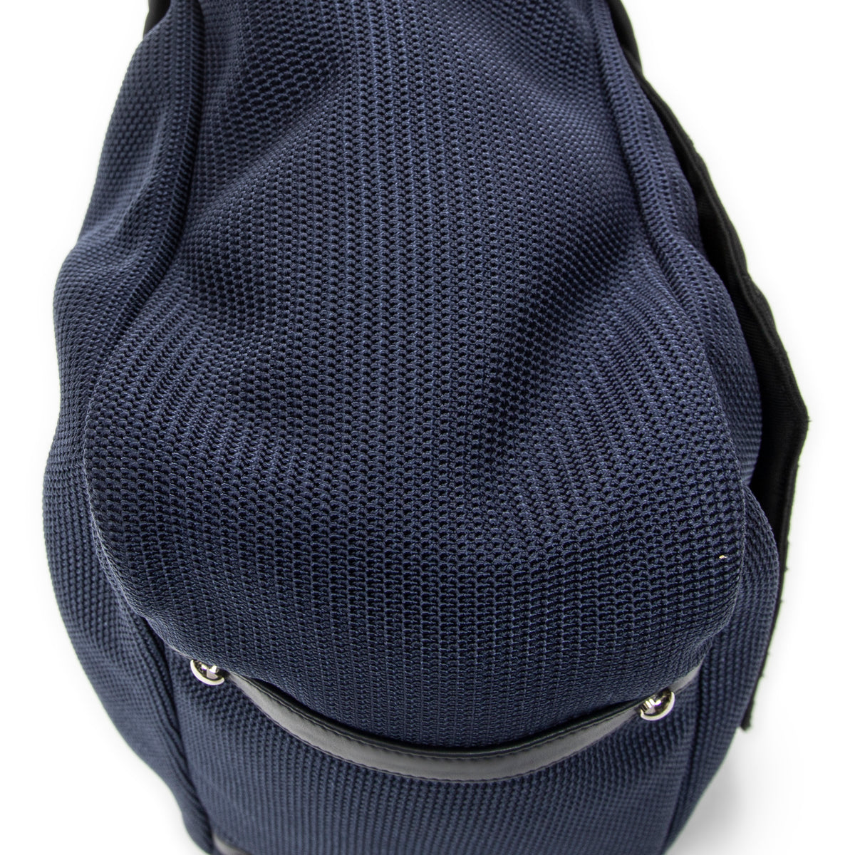 Shoulder Bag Paris Biarritz Tote Blue Woven Canvas