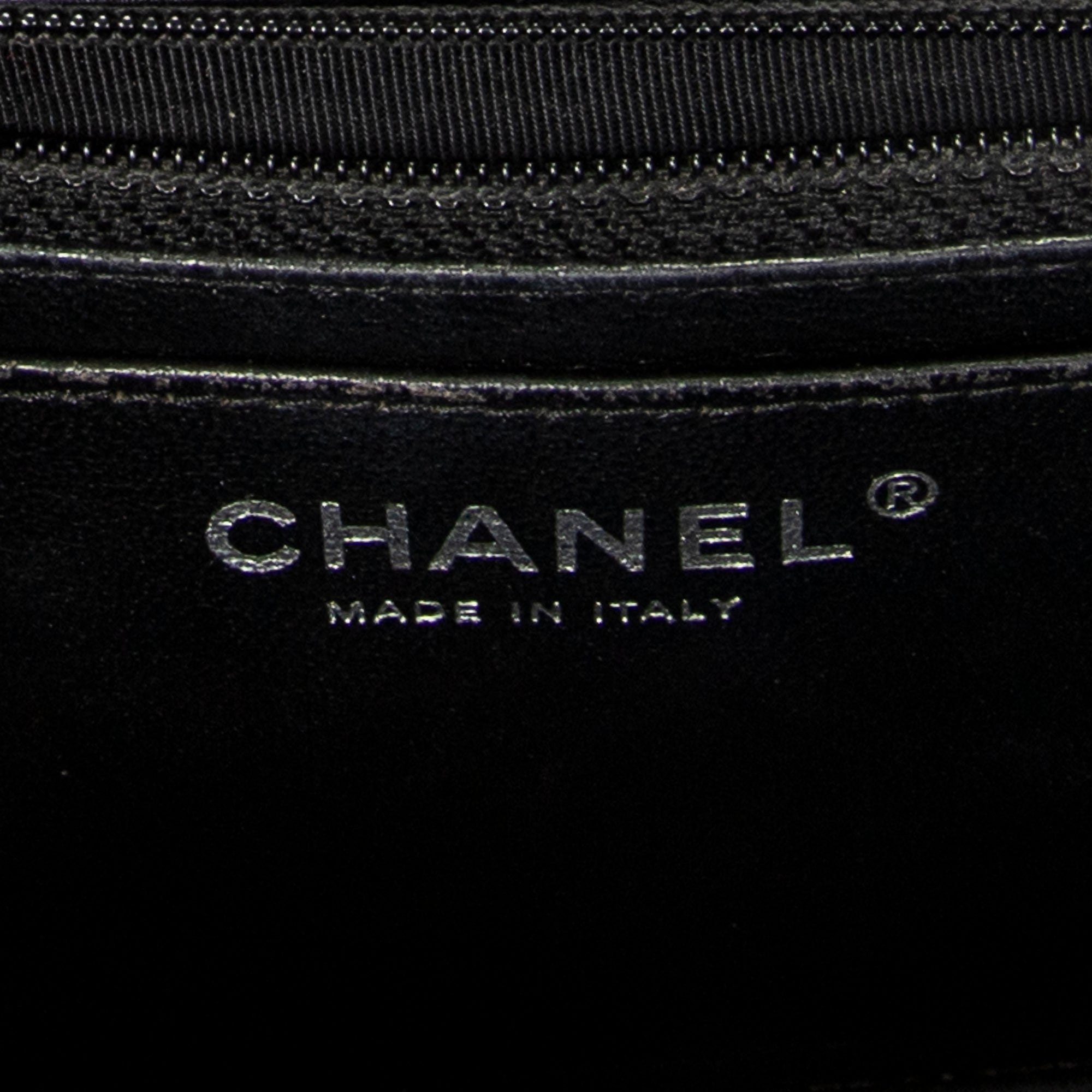 Shoulder Bag Mini Classic Square Flap Black Quilted Patent Leather
