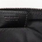 Shoulder Bag Mini Saddle Pochette Black Diorissimo Canvas
