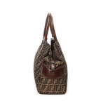 Shoulder Bag Chef De Jour Tote Brown Zucca Canvas