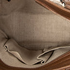 Shoulder Bag Small Bree Tote Beige Monogrammed Canvas