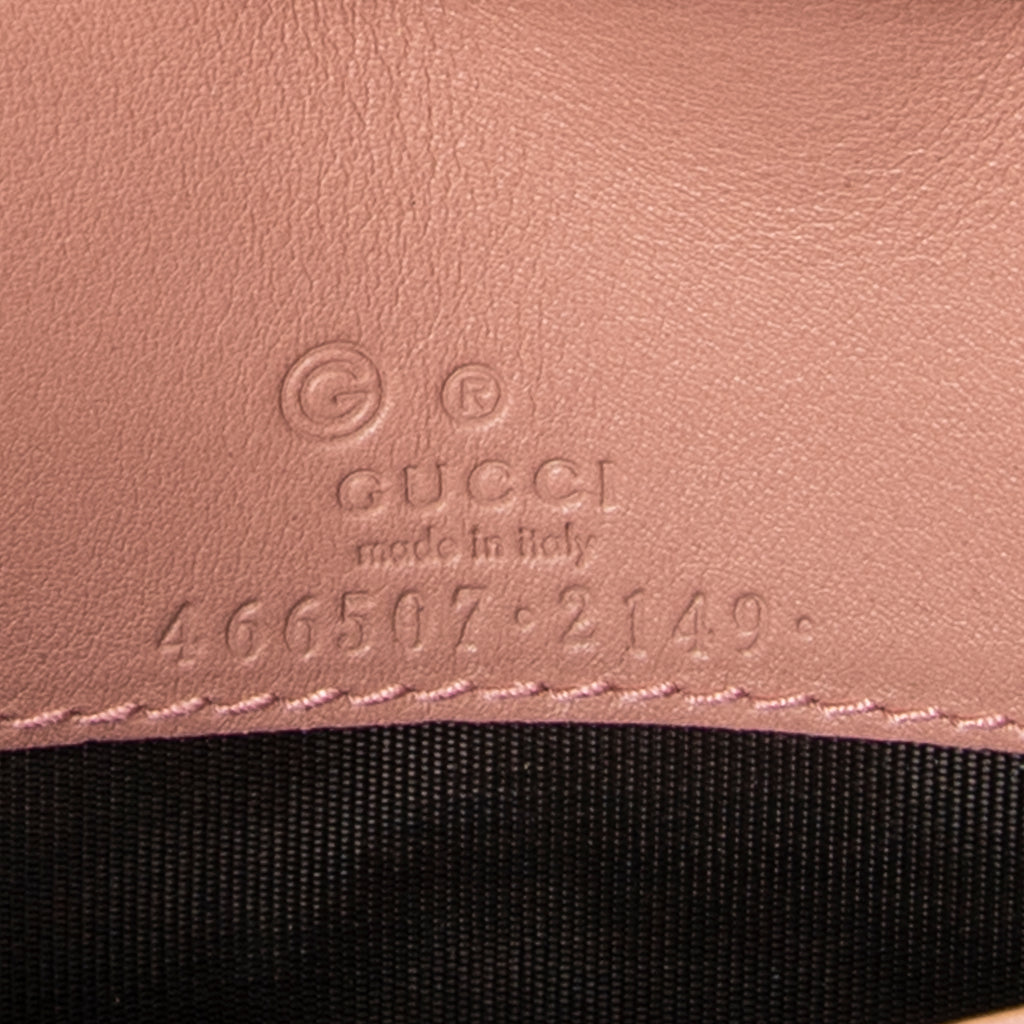 Shoulder Bag Wallet Crossbody Pink Microguccissima Leather