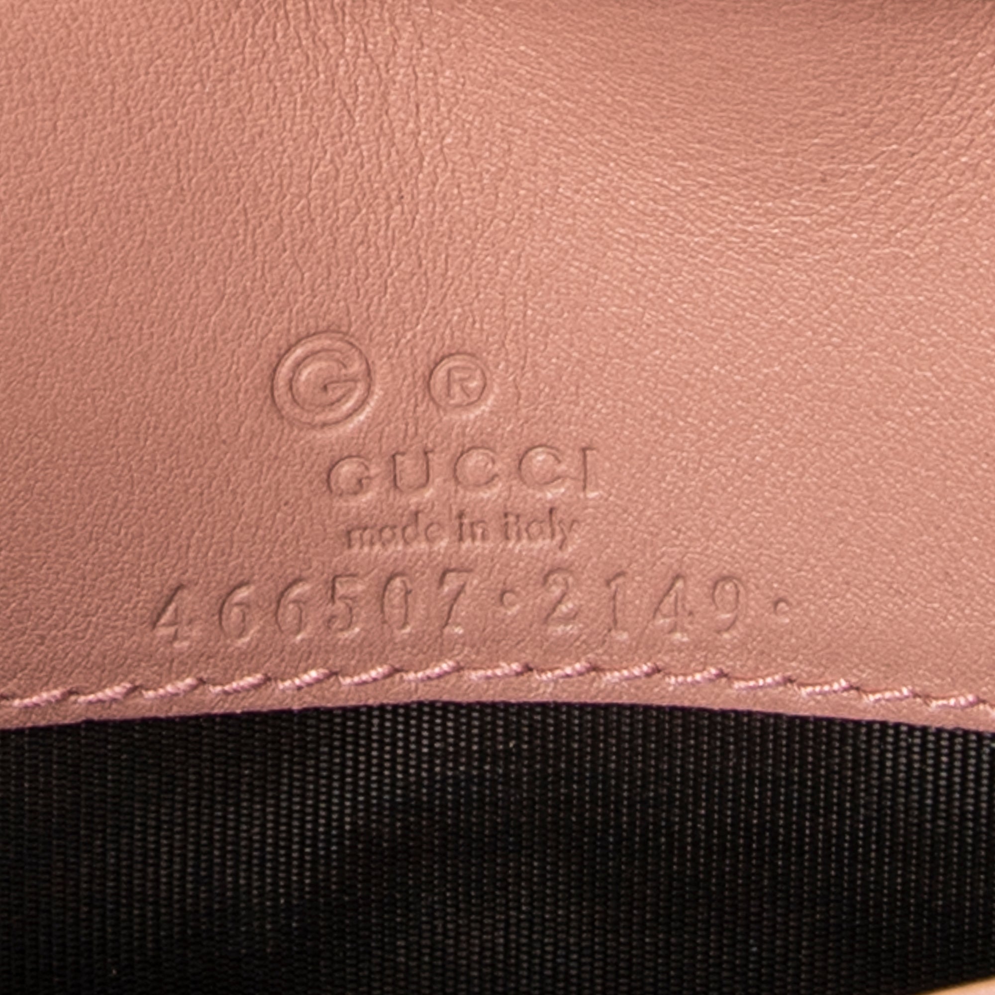 Shoulder Bag Wallet Crossbody Pink Microguccissima Leather