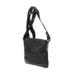 Bolso Bandolera Mini Bandolera Cremallera Lona Nailon Monogramado Negro