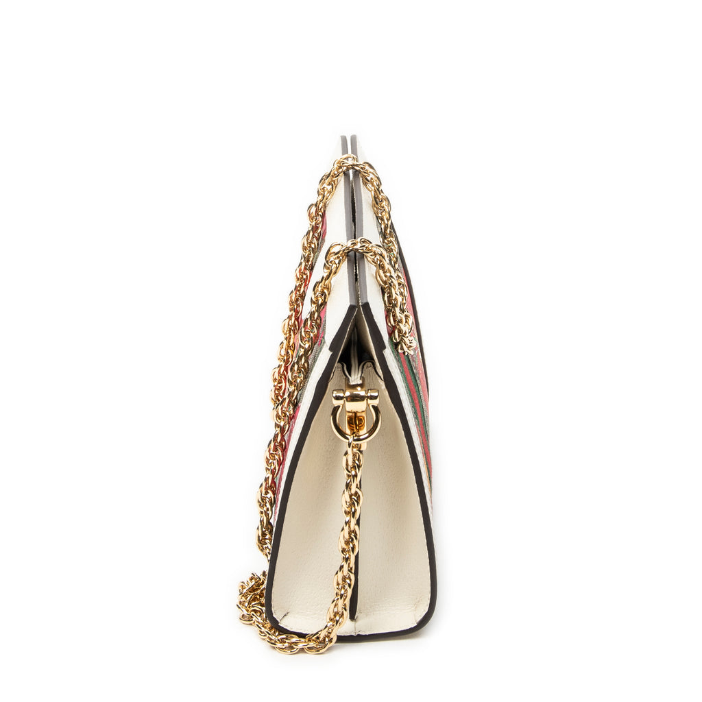 Shoulder Bag Small GG Ophidia Beige Floral Printed Supreme Coated Canvas