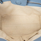 Shoulder Bag Small Swing Tote Beige Grained Calfskin Leather