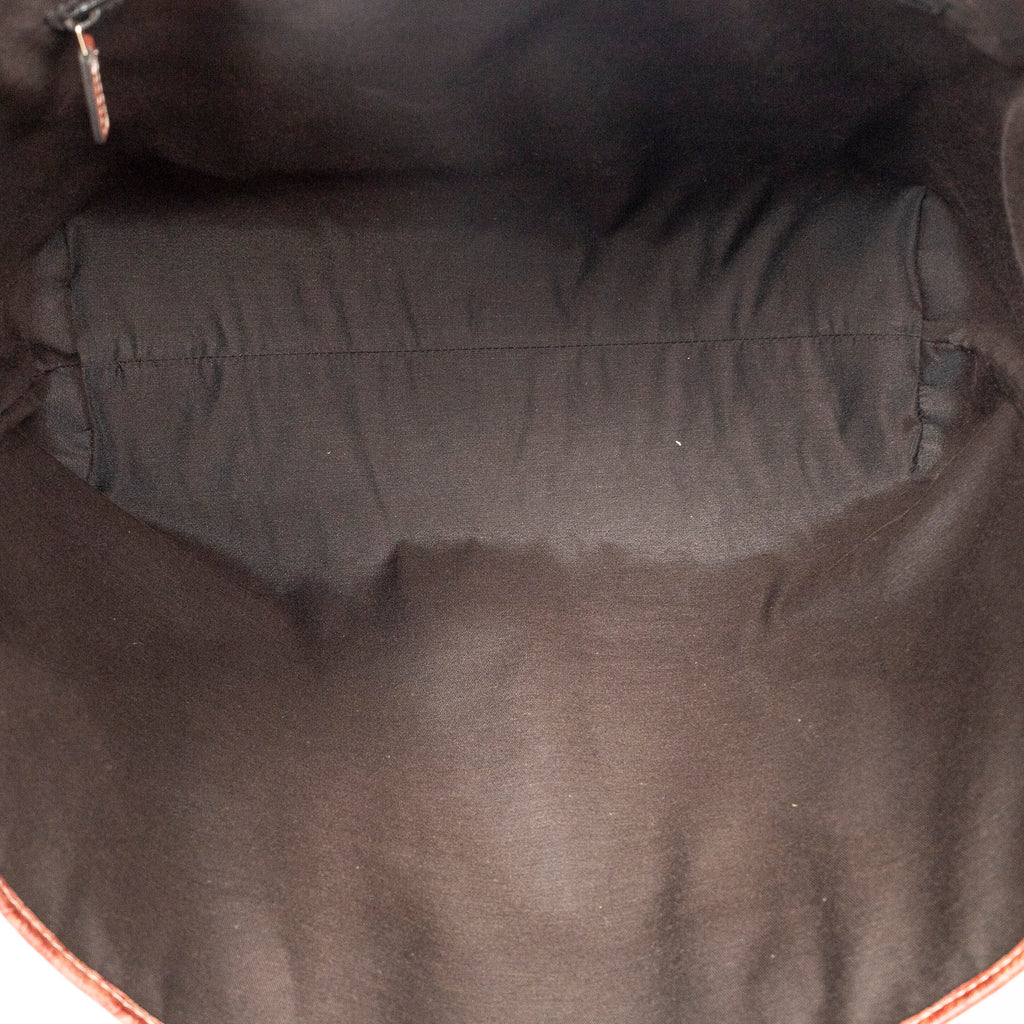 Shoulder Bag Large Open Tote Beige Canvas