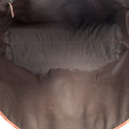 Shoulder Bag Large Open Tote Beige Canvas