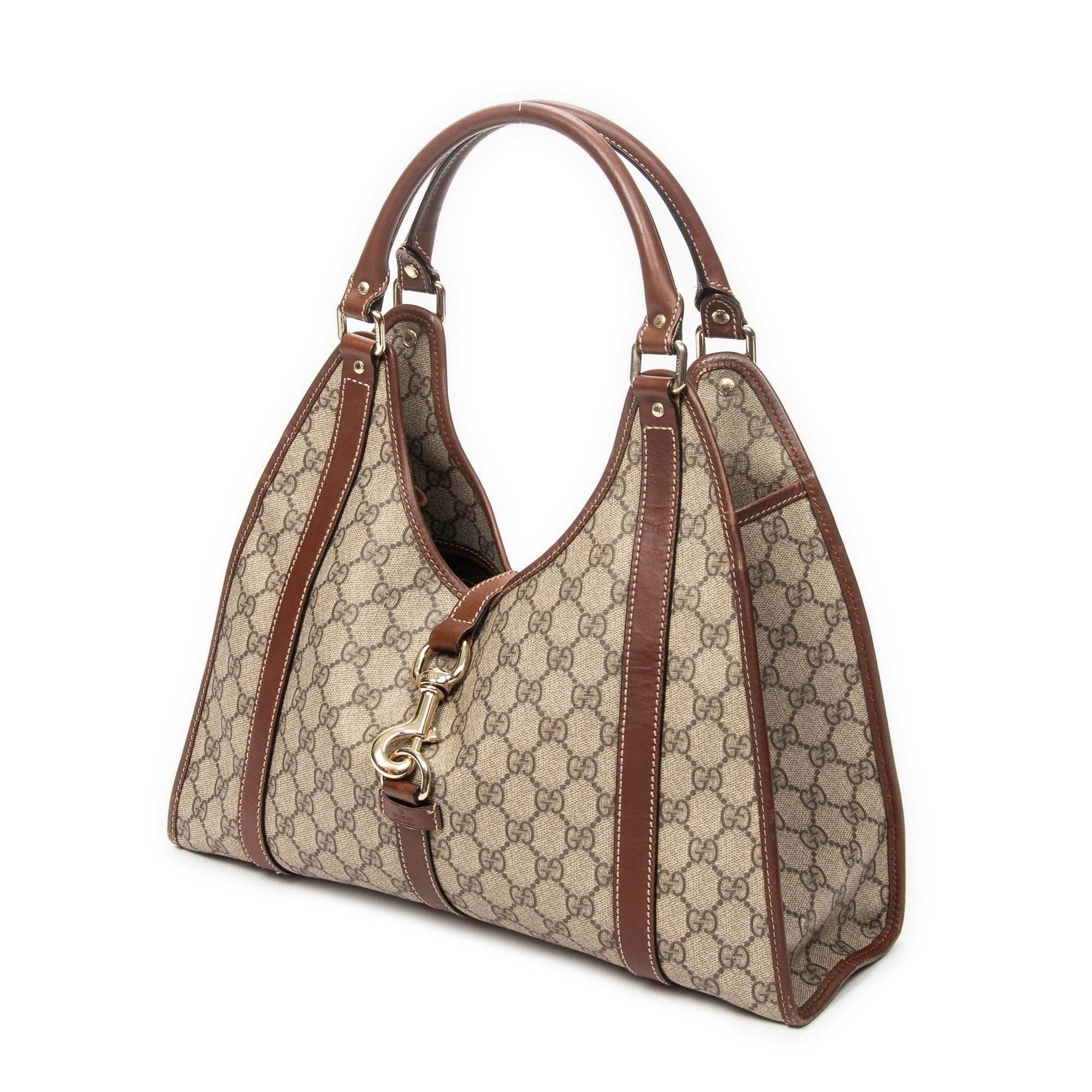 Shoulder Bag Large Joy Shoulder Tote Beige Supreme Coated Canvas