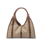 Shoulder Bag Large Joy Shoulder Tote Beige Supreme Coated Canvas