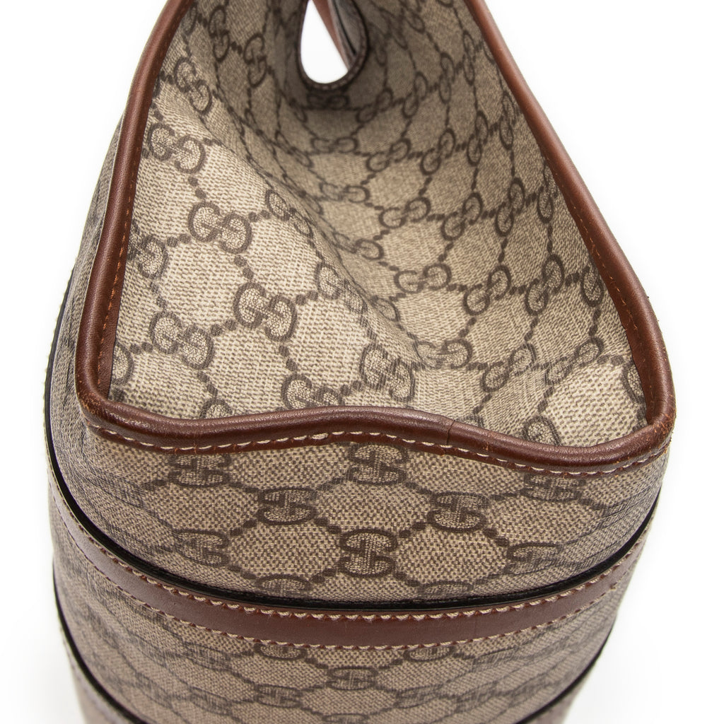 Shoulder Bag Large Joy Shoulder Tote Beige Supreme Coated Canvas