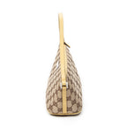 Shoulder Bag Boat Pochette Beige Monogrammed Canvas