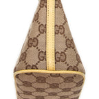 Shoulder Bag Boat Pochette Beige Monogrammed Canvas