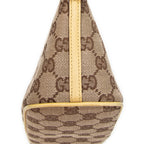 Shoulder Bag Boat Pochette Beige Monogrammed Canvas