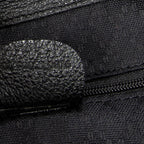 Backpack Large Bamboo Backpack Black Suede Leather