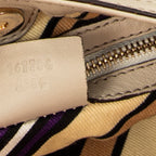 Shoulder Bag Medium Britt Ivory Guccissima Leather
