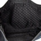 Shoulder Bag Bamboo Jackie Hobo Black Canvas