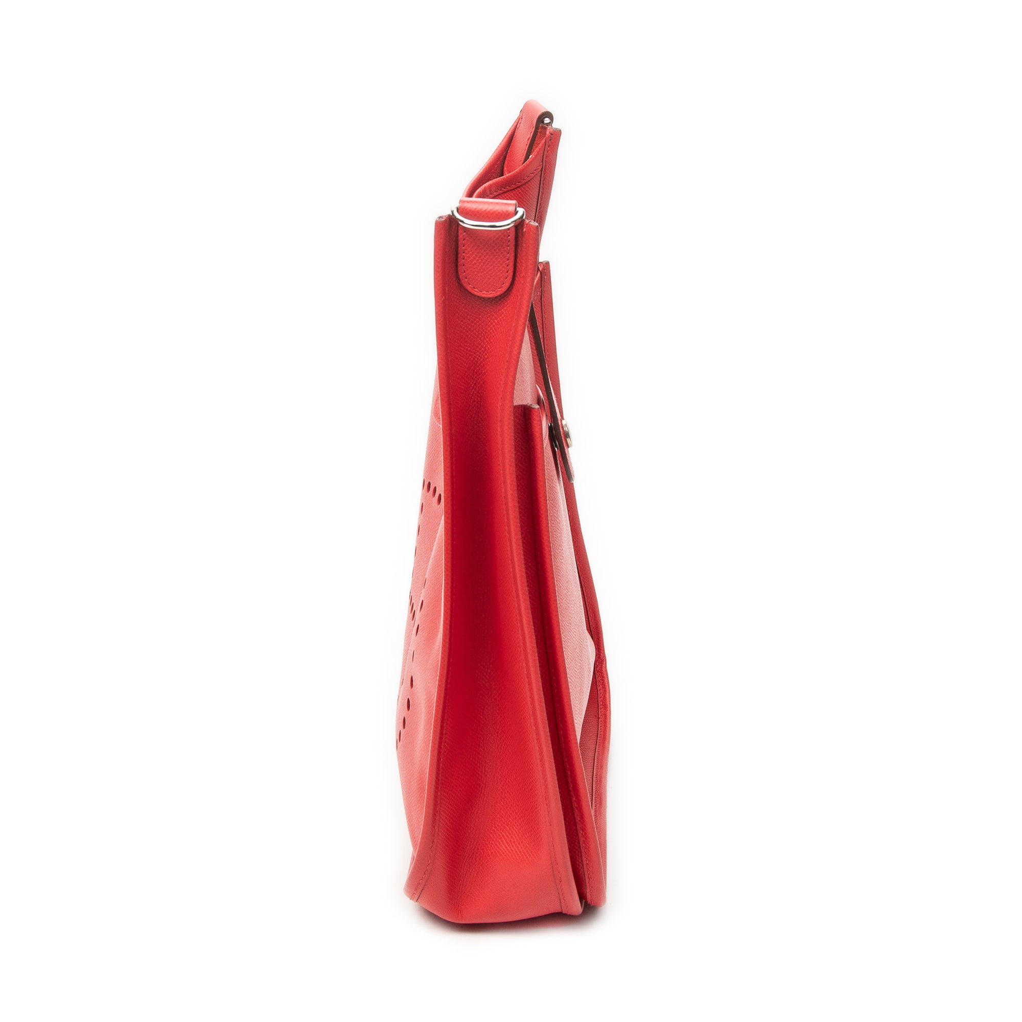 Shoulder Bag Evelyne III GM Rouge Pivoine Epsom Leather
