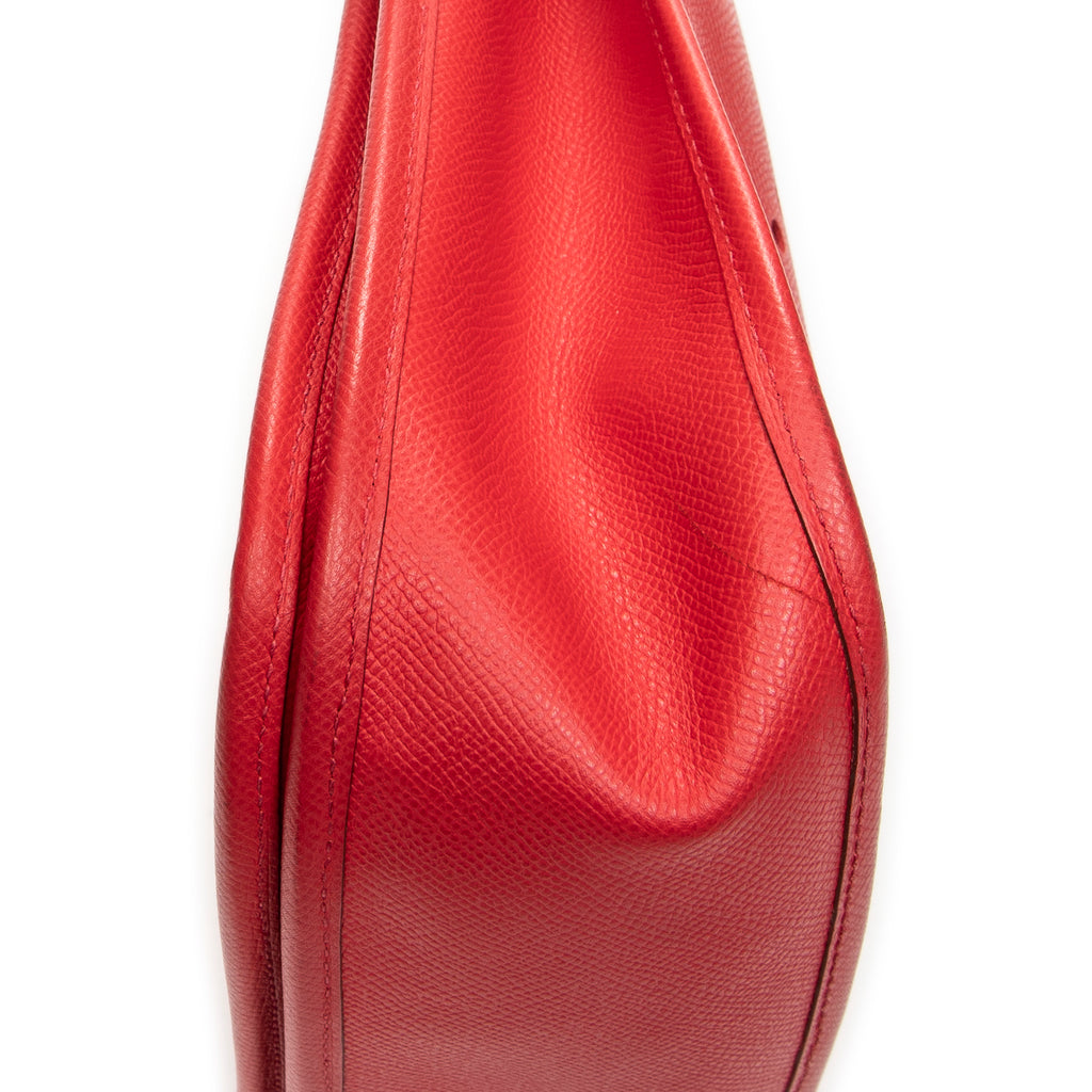 Shoulder Bag Evelyne III GM Rouge Pivoine Epsom Leather