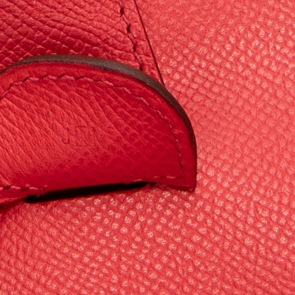 Shoulder Bag Evelyne III GM Rouge Pivoine Epsom Leather