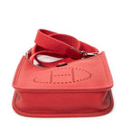Shoulder Bag Evelyne TPM Rouge Casaque Clemence Leather