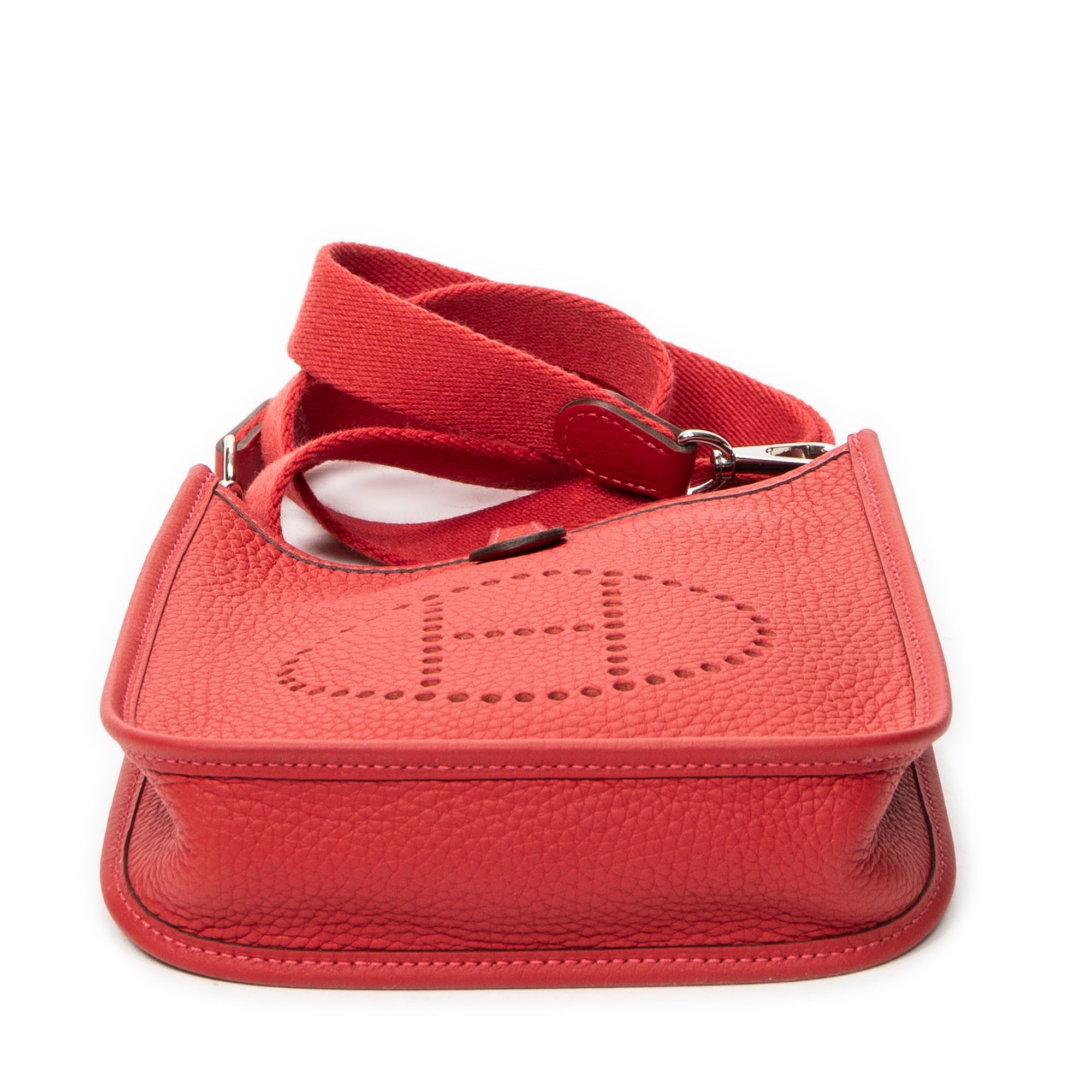 Shoulder Bag Evelyne TPM Rouge Casaque Clemence Leather