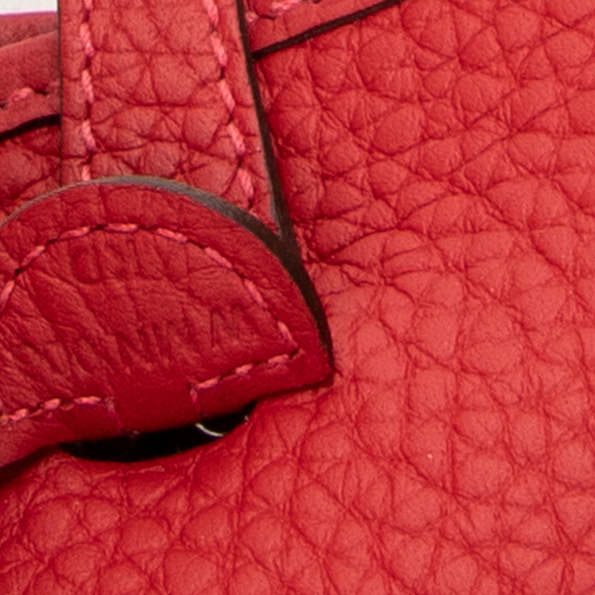 Shoulder Bag Evelyne TPM Rouge Casaque Clemence Leather