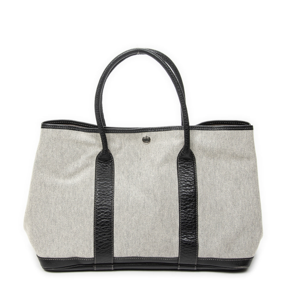 Shoulder Bag Garden Party PM Beige Toile H Canvas