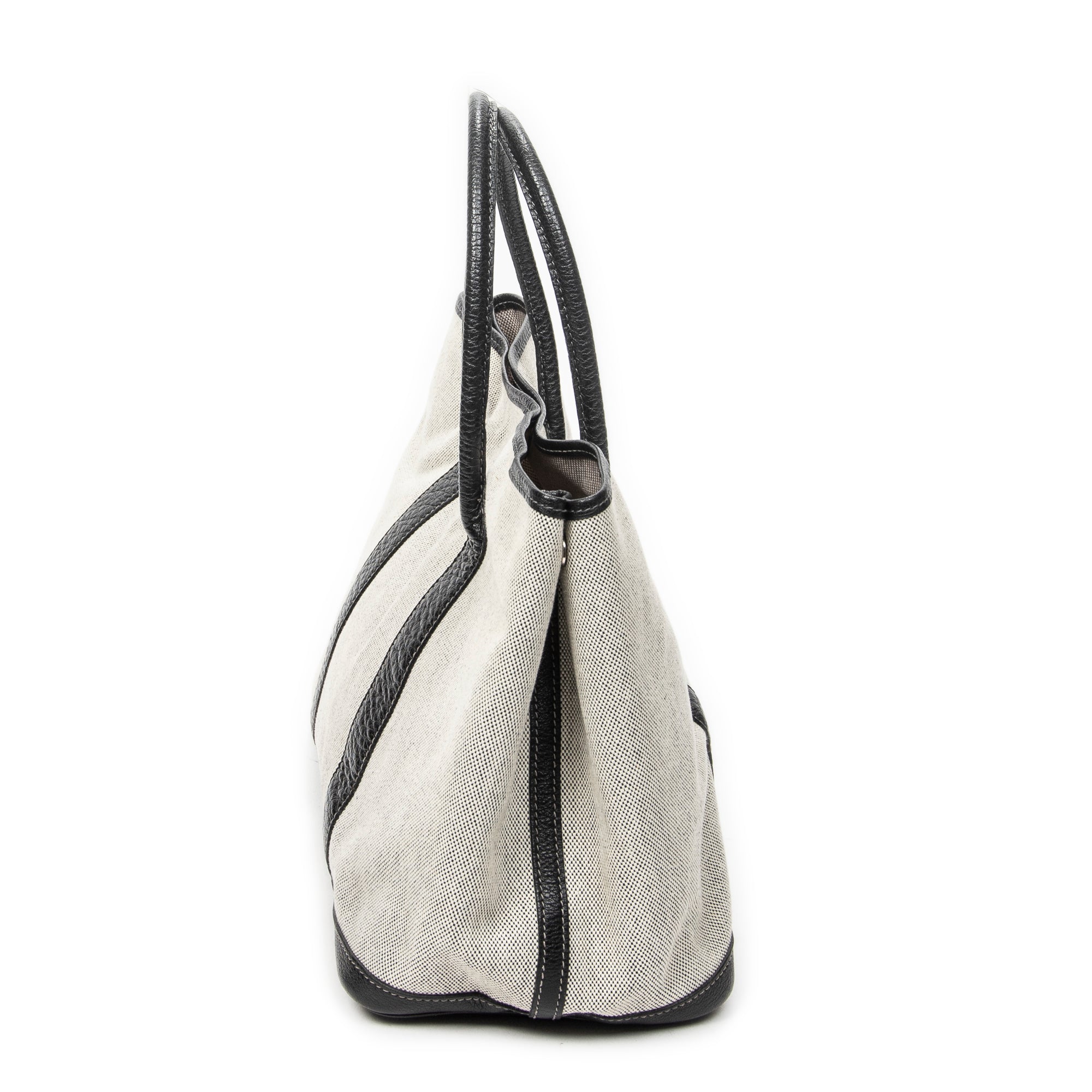 Shoulder Bag Garden Party PM Beige Toile H Canvas