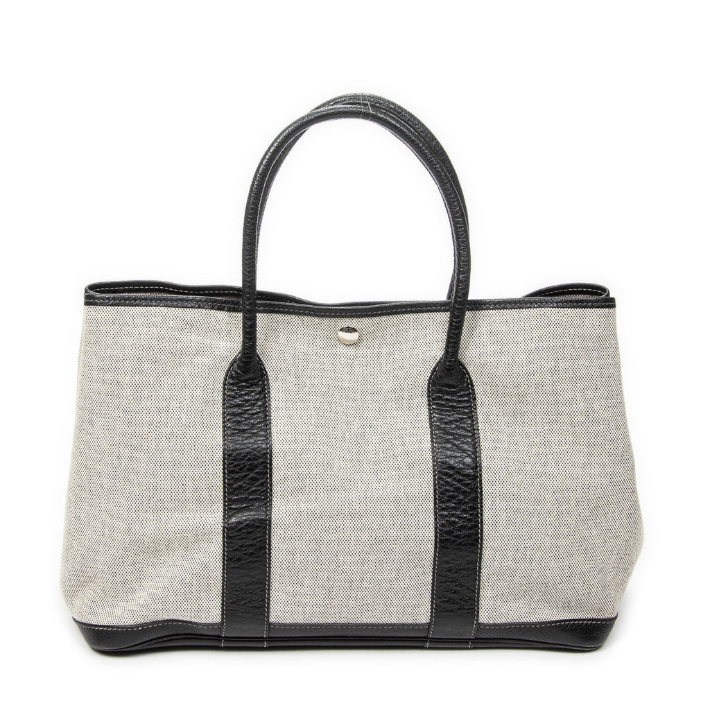Shoulder Bag Garden Party PM Beige Toile H Canvas