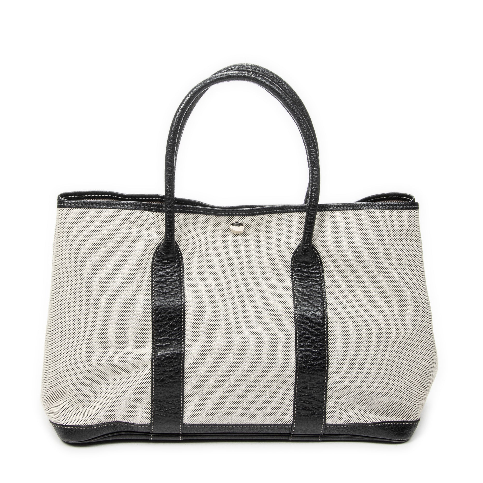 Shoulder Bag Garden Party PM Beige Toile H Canvas