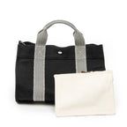 Handbag Cannes Tote PM Black Toile Officier Canvas