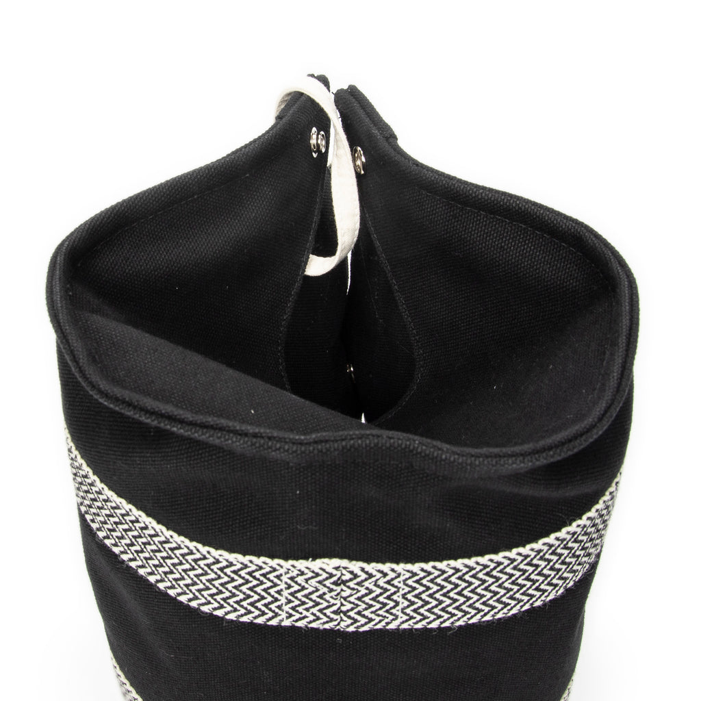 Handbag Cannes Tote PM Black Toile Officier Canvas