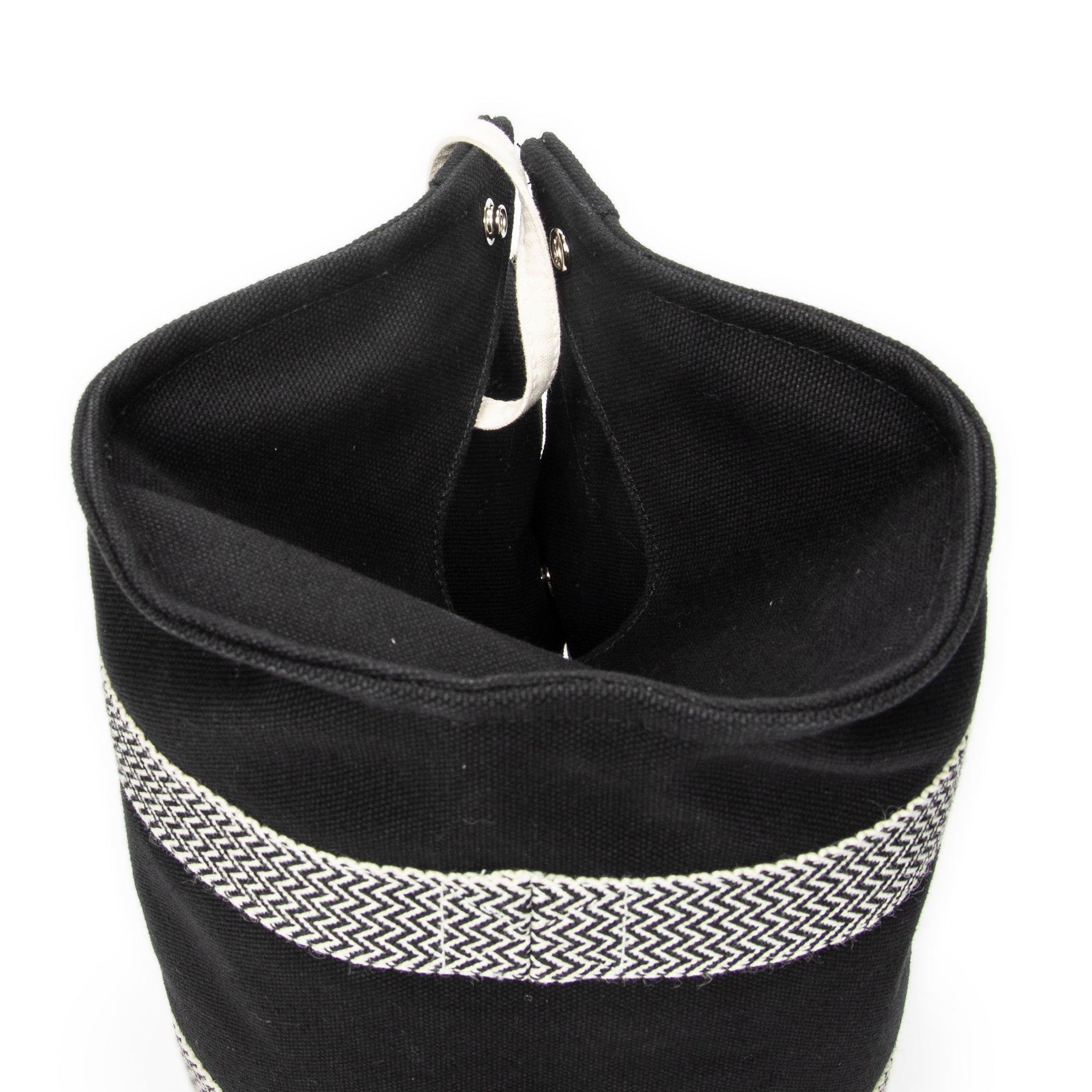 Handbag Cannes Tote PM Black Toile Officier Canvas