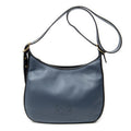 Shoulder Bag Sophia Messenger Blue Calfskin Leather