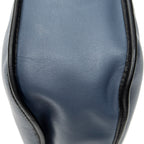 Shoulder Bag Sophia Messenger Blue Calfskin Leather
