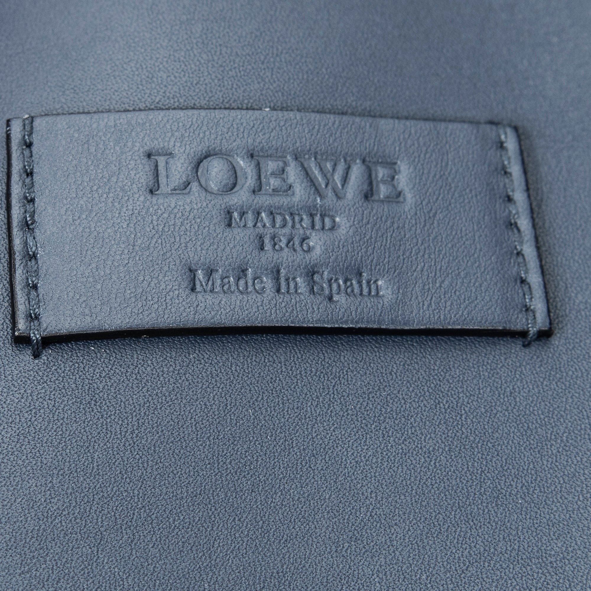 Shoulder Bag Sophia Messenger Blue Calfskin Leather