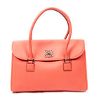 Shoulder Bag Alamo 36 Pink Grained Calfskin Leather
