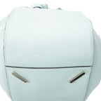 Shoulder Bag Large Hammock Light Blue Calfskin Leather