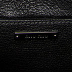 Shoulder Bag Mini Jewel Flap Crossbody Black Madras Leather