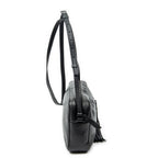 Shoulder Bag Lou Camera Bag Black Goatskin Leather